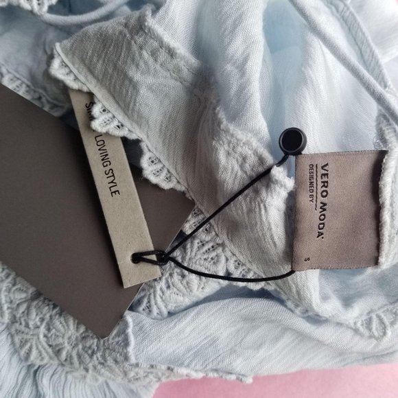 Vero Moda / Small / Mini Dress Ballard Blue - Picture 3 of 4